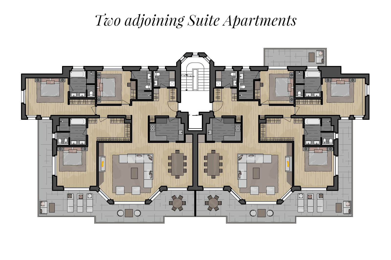 Disposition bien pensée